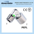 Ningbo Smart Pefl Equal Female to Male Elbow Pneumatic Pipe Fittings